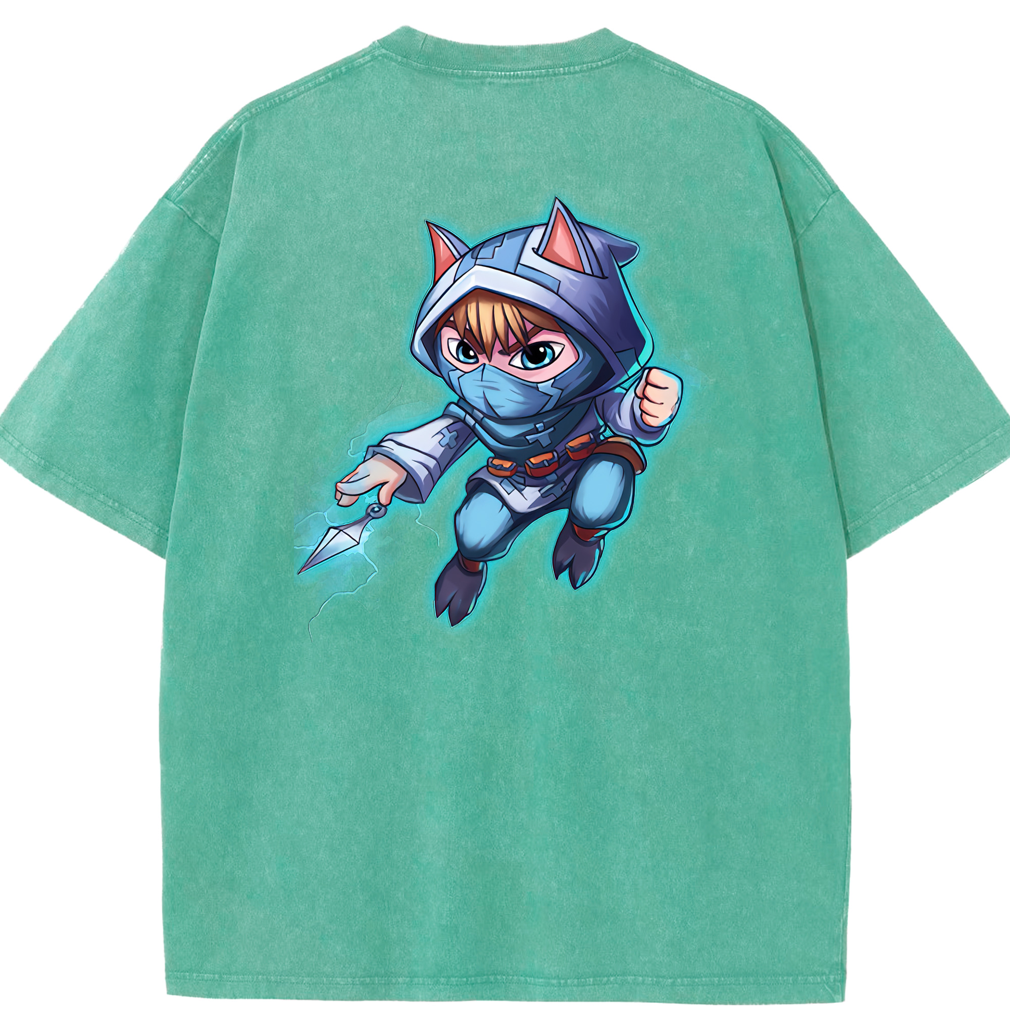 リーグ・オブ・レジェンド League of Legends LOL 綿100% ヴィンテージ風 半袖Tシャツ（背面プリント）